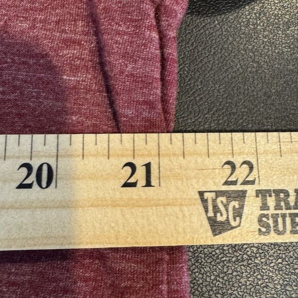 Red River New Mexico XL T-Shirt Men's Maroon Long Sleeve Retro Graphic Tee - Picture 6 of 7